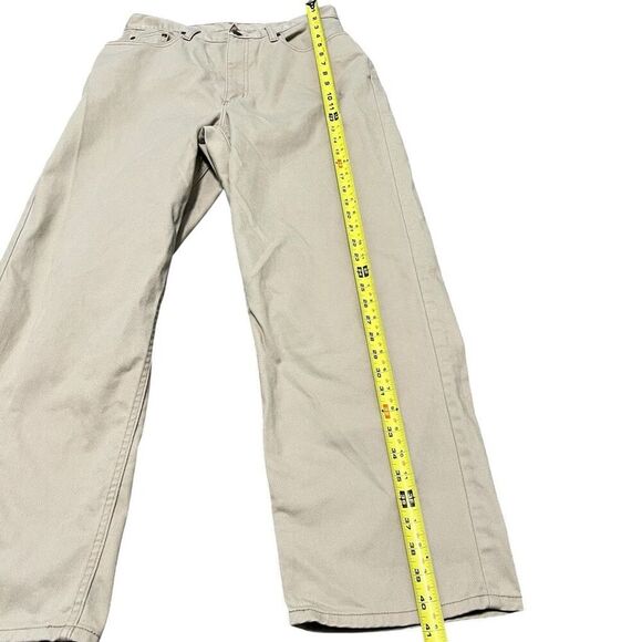 L.L BEAN Women’s Cream Khaki Pants Size 14 - Picture 6 of 8